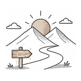 Icon representing peace of mind and steady downsizing progress